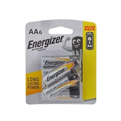 Energizer - Alkaline Power E91 AA Battery Value Pack  6 AA 8888021202342 Battery