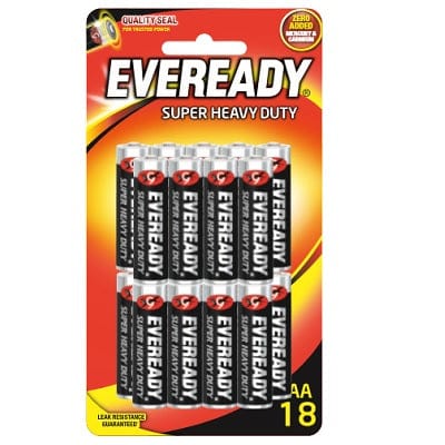 Eveready - Super Heavy Duty M1215 AA Battery Value Pack  18 AA 8999002653463 Battery