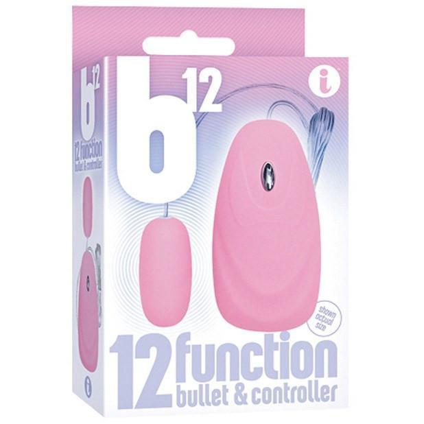 Icon Brands - B12 12 Function Bullet With Wired Controller (Blue) IB1006 CherryAffairs