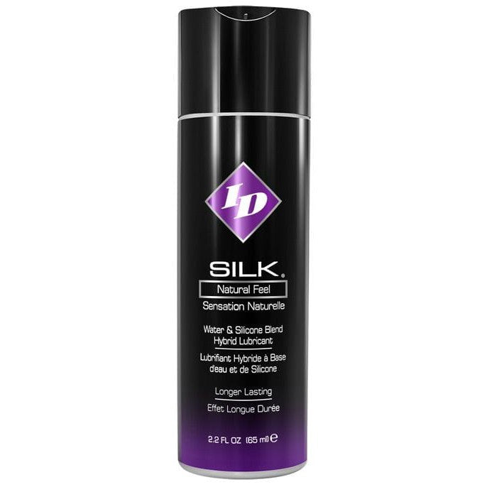 ID Lube - ID Silk Natural Feel Water Based and Silicone Hybrid Lubricant  65ml 761236900761 Lube (Water Based)