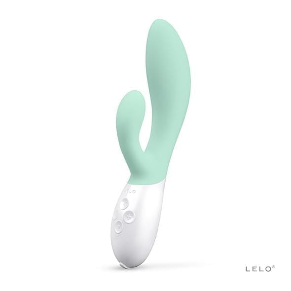 LELO - Ina 3 G Spot and Clitoral Rabbit Vibrator  Seaweed 7350075028304 Rabbit Dildo (Vibration) Rechargeable