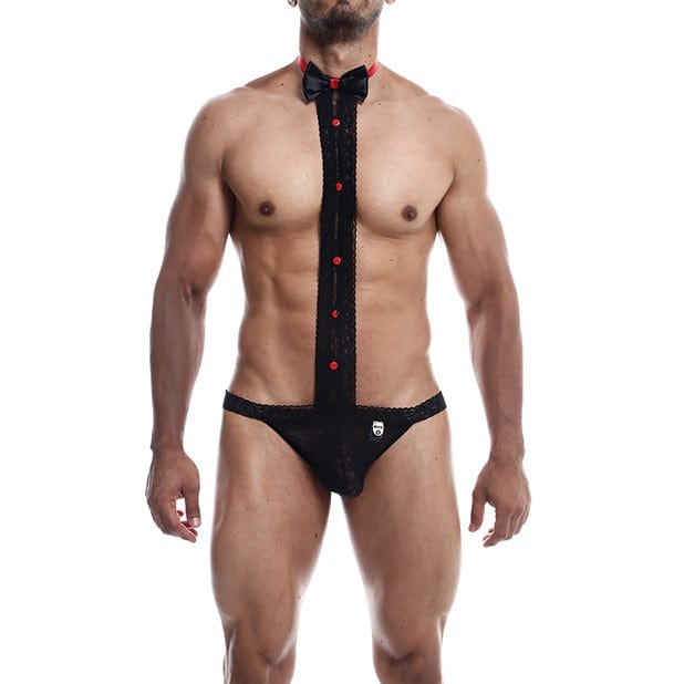 Male Basics - Tuxedo Lace Jockstrap Underwear Gay Pride Underwear CherryAffairs