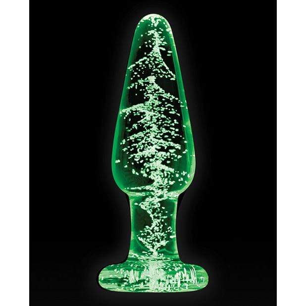 NS Novelties - Firefly Glow In The Dark Glass Tapered Anal Plug    Glass Anal Plug (Non Vibration)