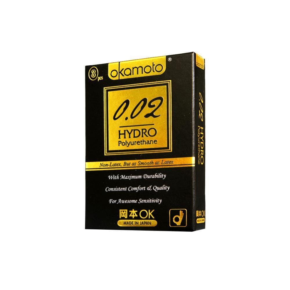 Okamoto - 0.02 Hydro Condoms Condoms 4547691705426 CherryAffairs