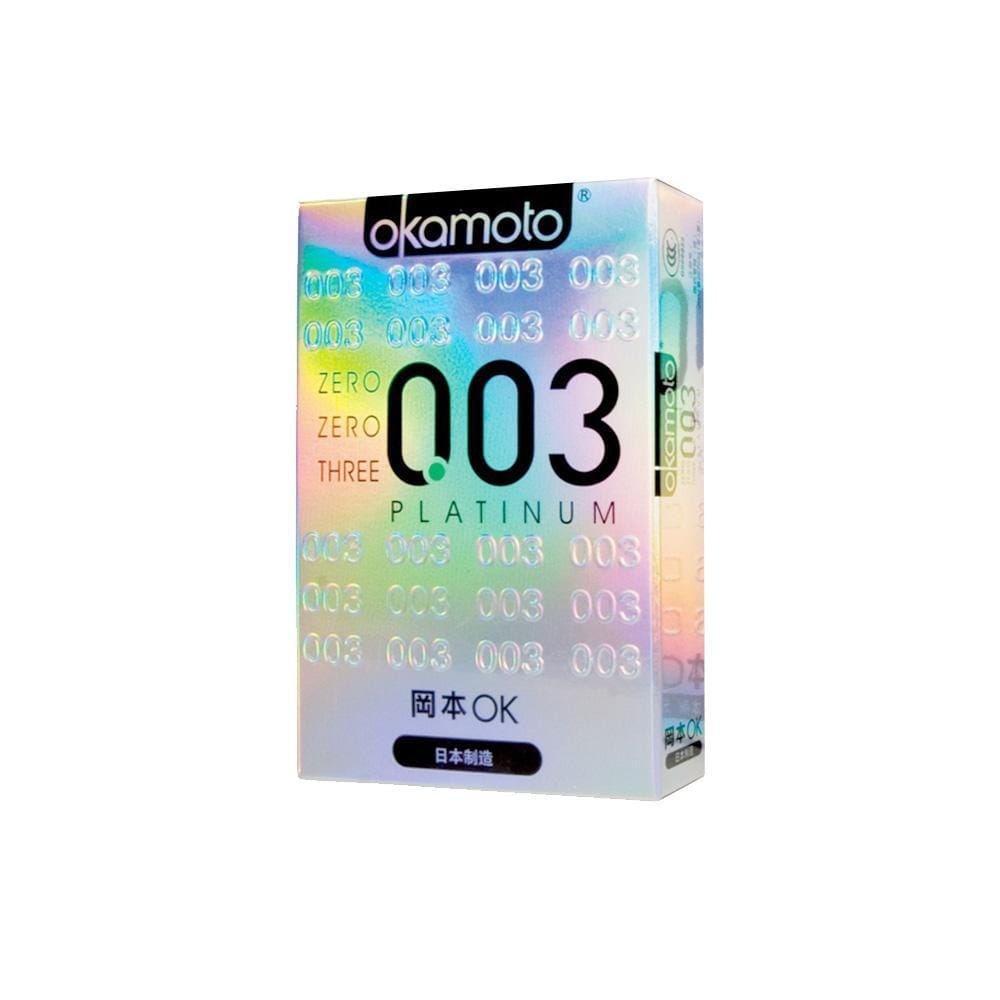Okamoto - 003 Platinum Condoms OK1002 CherryAffairs