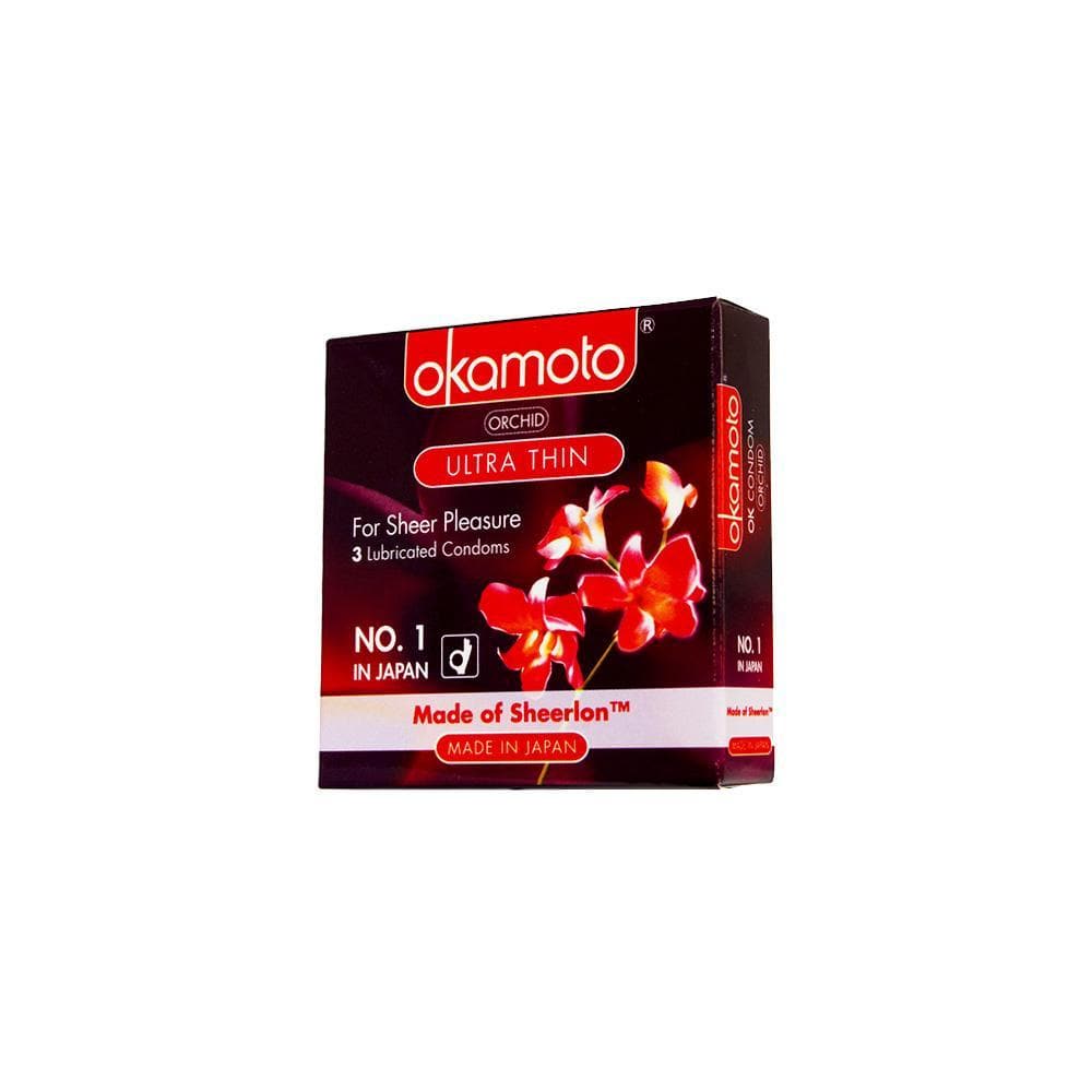 Okamoto - Orchid Ultra Thin Condoms OK1020 CherryAffairs