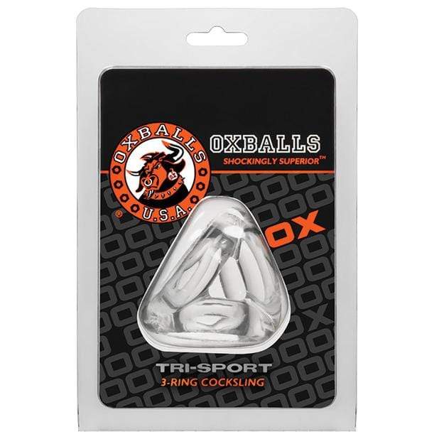 Oxballs - Atomic Jock Tri Sport 3 Ring Sling Cock Ring CherryAffairs