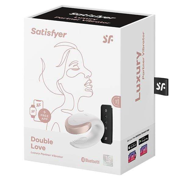 Satisfyer - Double Love App-Controlled Couple&#39;s Vibrator with Remote Control (Black) CherryAffairs