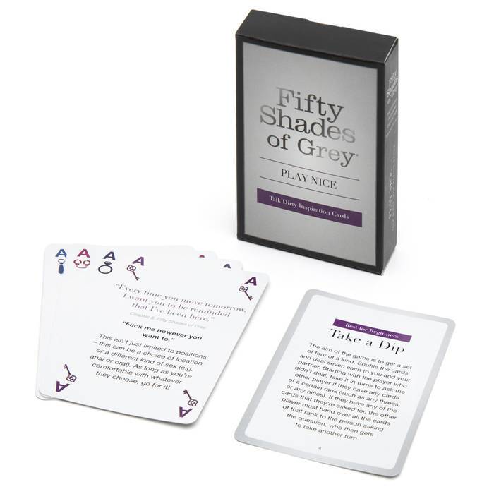 Fifty Shades of Grey - Play Nice Talk Dirty Inspiration Card Game    Games