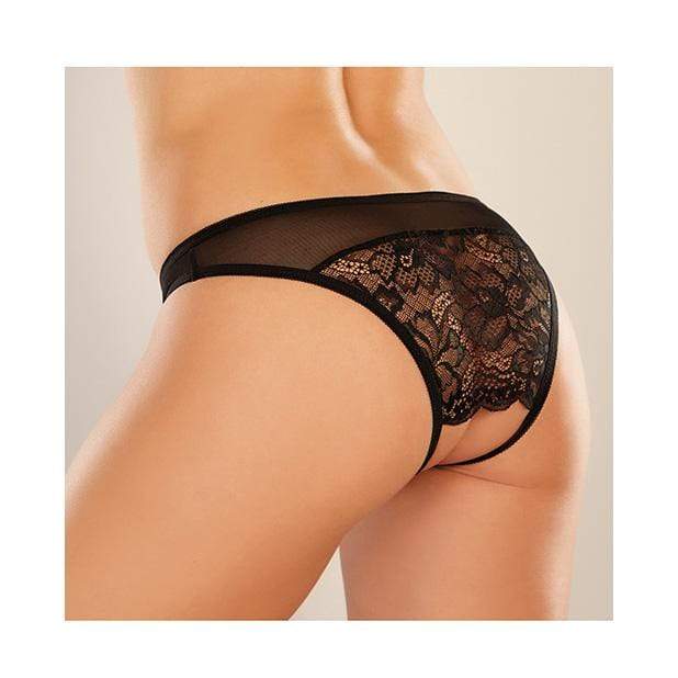 Allure Lingerie - Adore Just a Rumor Panty O/S (Black) ALL1017 CherryAffairs