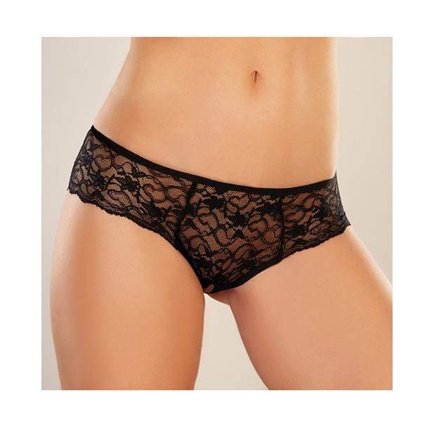 Allure Lingerie - Adore Sweetheart Panty O/S (Black) ALL1015 CherryAffairs