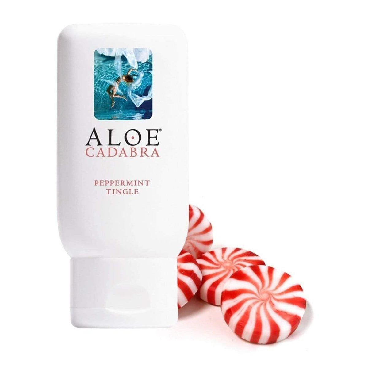 Aloe Cadabra - Organic Lubricant Flavoured / Natural  Peppermint 826804006457 Lube (Water Based)