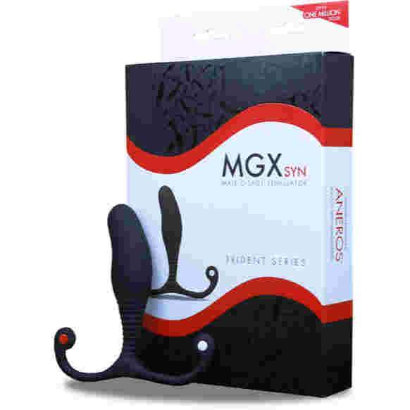 Aneros - MGX Syn Trident Prostate Massager (Black) AN1001 CherryAffairs