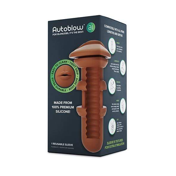 Autoblow - A.I Series Standard Silicone Sleeve Vagina Mouth Anus Orifice AB1017 CherryAffairs