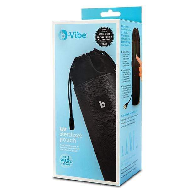 B-Vibe - UV Sterilizer Pouch with USB Cord (Black) BV1012 CherryAffairs