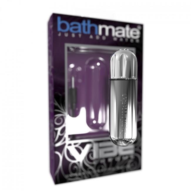 Bathmate - Vibe Chrome Rechargeable Bullet Vibrator (Silver) | CherryAffairs Singapore