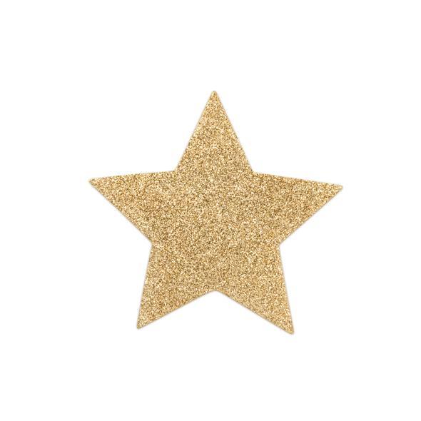 Bijoux Indiscrets - Flash Star Nipple Covers Pasties (Gold) BI1009 CherryAffairs