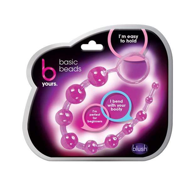 Blush Novelties - B Yours Basic Anal Beads (Purple) BN1060 CherryAffairs