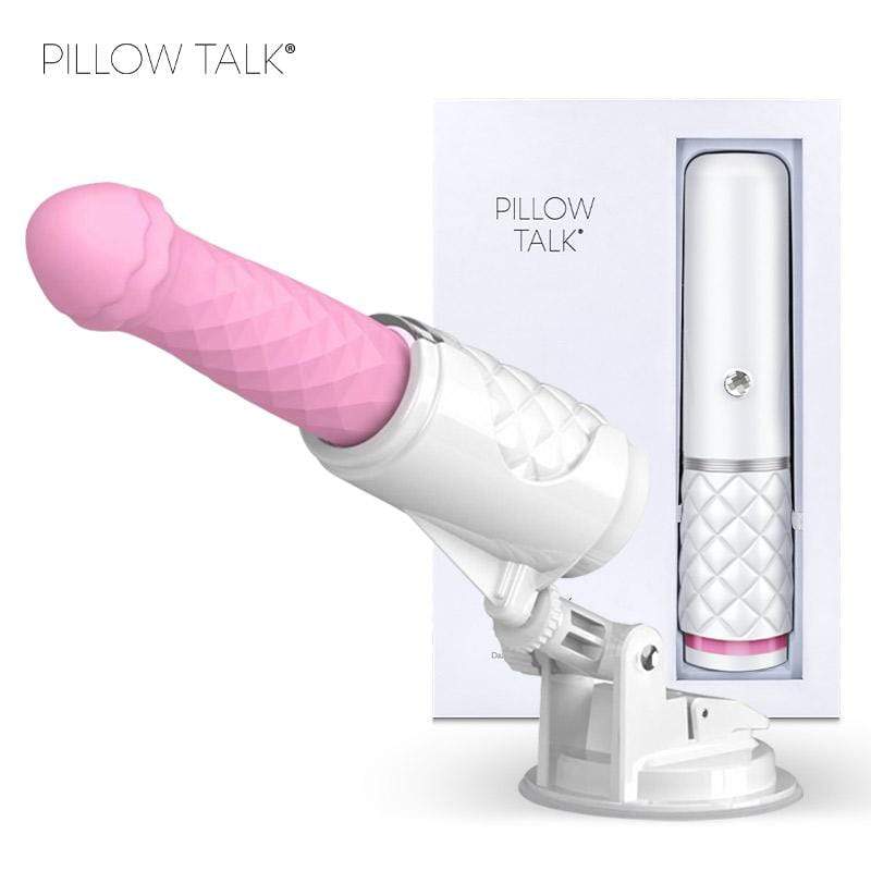 BMS - Pillow Talk Feisty Hands Free Thrusting Sex Machine BMS1020 CherryAffairs