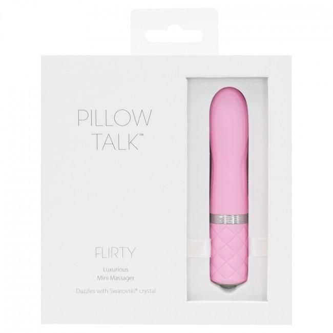 BMS - Pillow Talk Flirty Luxurious Mini Bullet Vibrator CherryAffairs