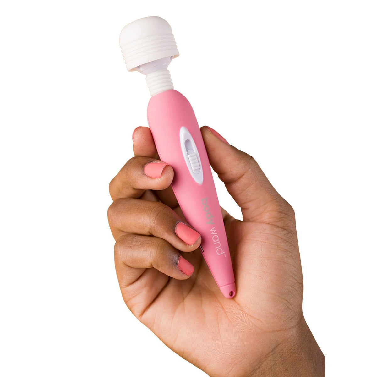 Bodywand - Personal Mini Rechargeable Wand Massager (Pink)    Wand Massagers (Vibration) Rechargeable