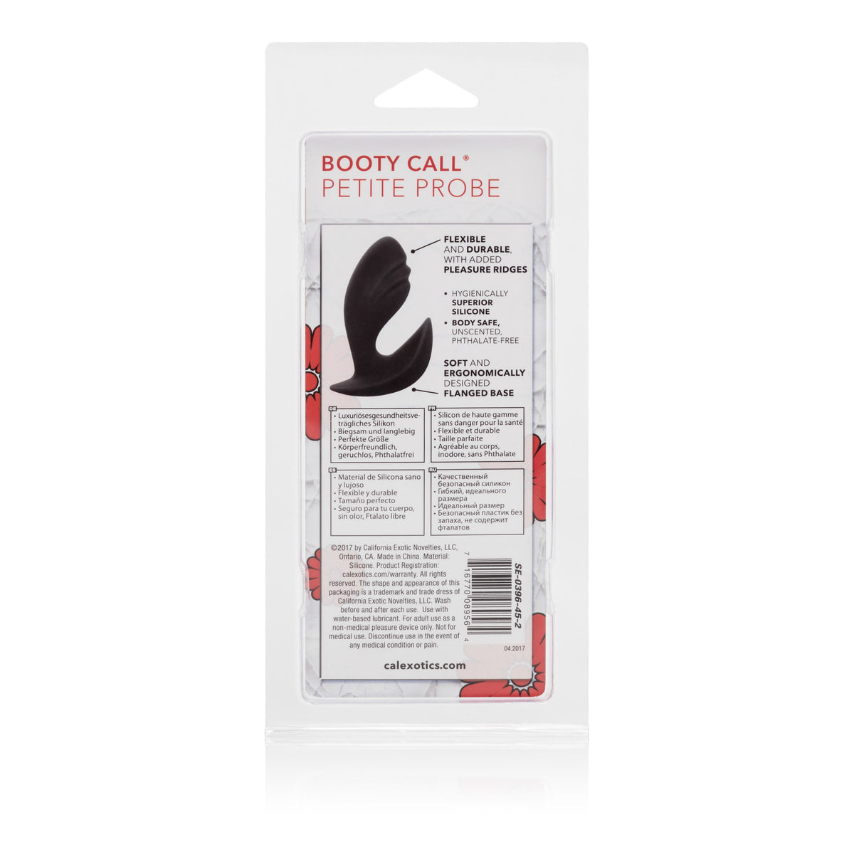 California Exotics - Booty Call Petite Probe Anal Plug (Black) | CherryAffairs Singapore