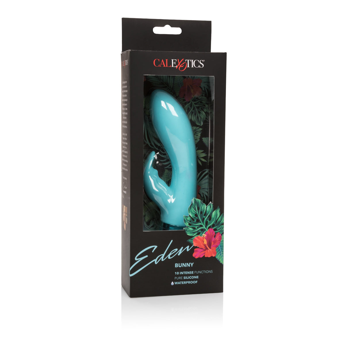 California Exotics - Eden Silicone Waterproof Bunny Vibrator (Blue) CE1368 CherryAffairs