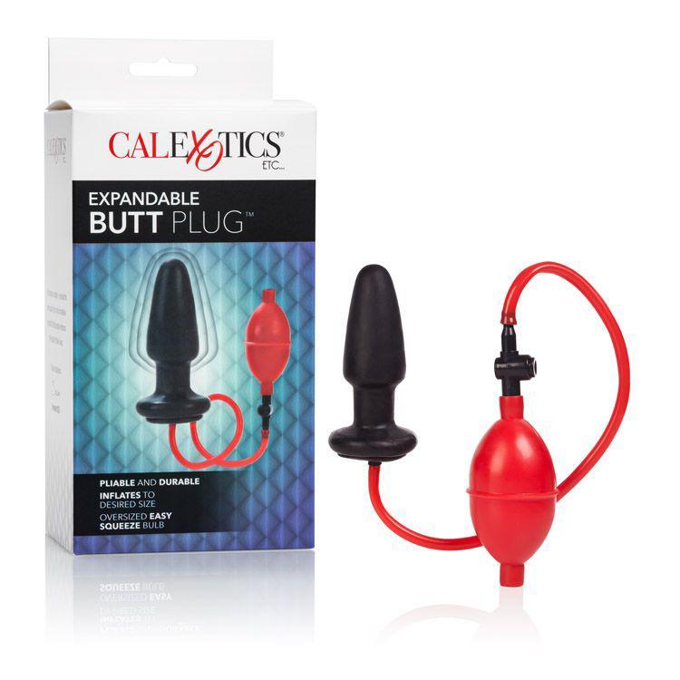 California Exotics - Expandable Butt Plug (Black) CE1360 CherryAffairs