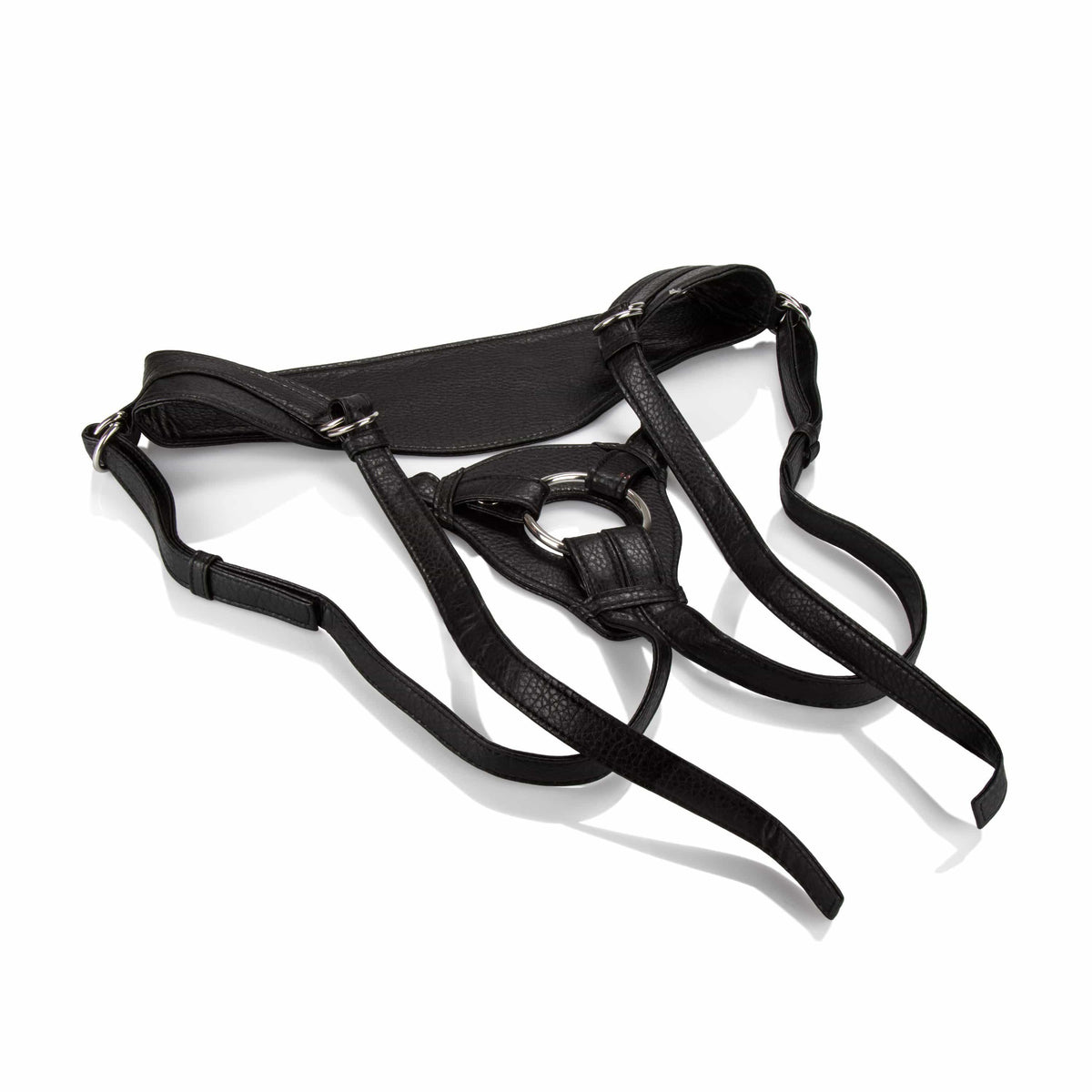 California Exotics - Her Royal Harness The Queen Strap On (Black)    Strap On w/o Dildo