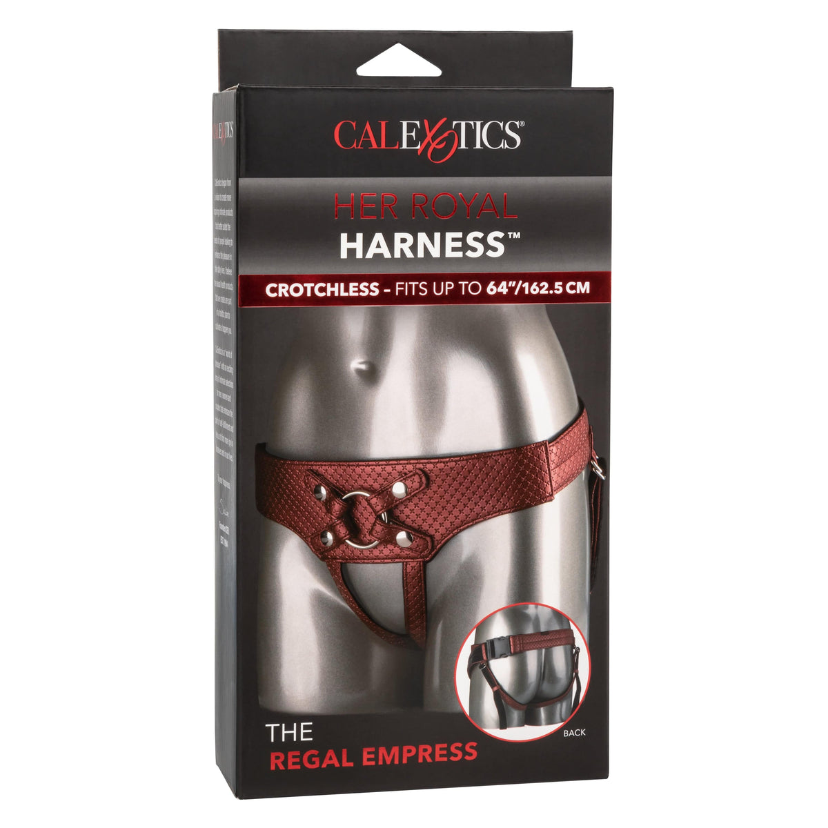 California Exotics - Her Royal Harness The Regal Empress Crotchless Strap On CherryAffairs