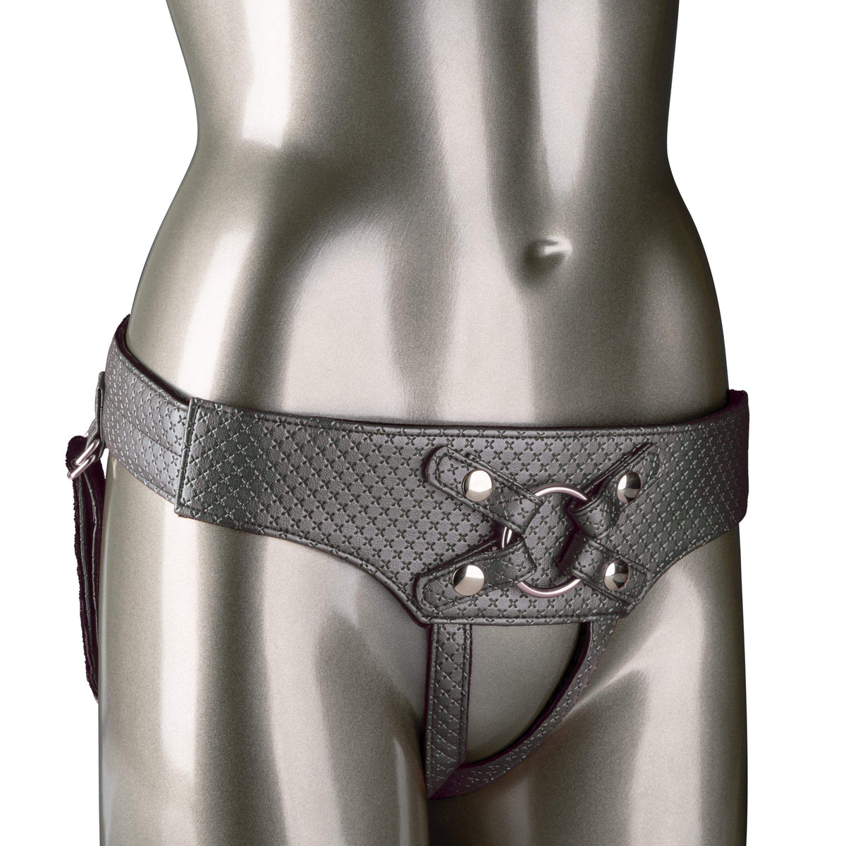 California Exotics - Her Royal Harness The Regal Empress Crotchless Strap On CE1760 CherryAffairs