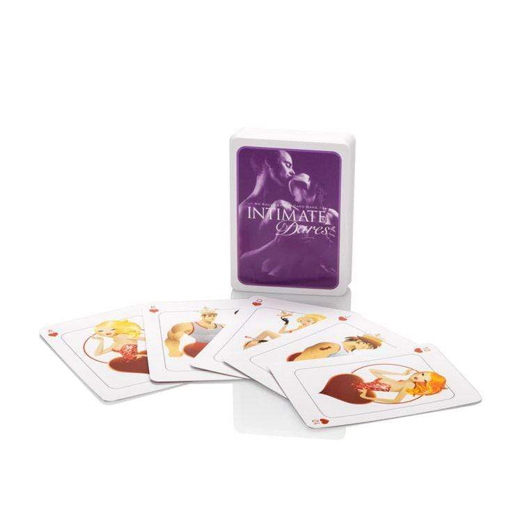 California Exotics - Intimate Dares Card Game (White) Games 716770050182 CherryAffairs