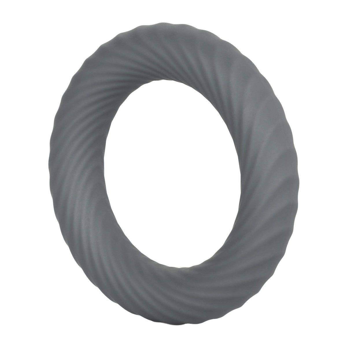 California Exotics - Link Up Edge Vibrating Cock Ring (Grey)    Silicone Cock Ring (Vibration) Rechargeable