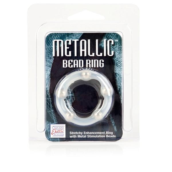 California Exotics - Metallic Bead Cock Ring CE1160 CherryAffairs