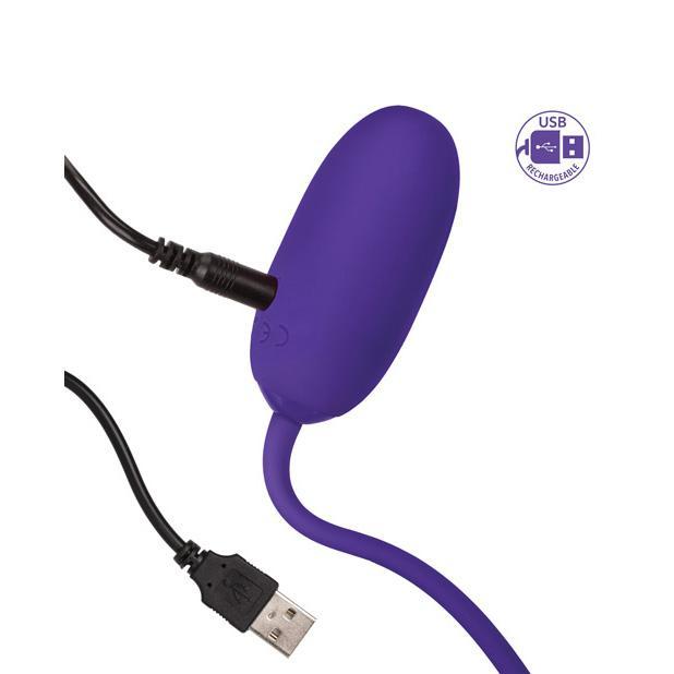 California Exotics - Rechargeable Kegel Ball Starter (Purple) CE1337 CherryAffairs