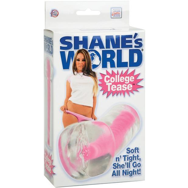 California Exotics - Shane&#39;s World College Tease Pussy Masturbator (Pink) CE1260 CherryAffairs