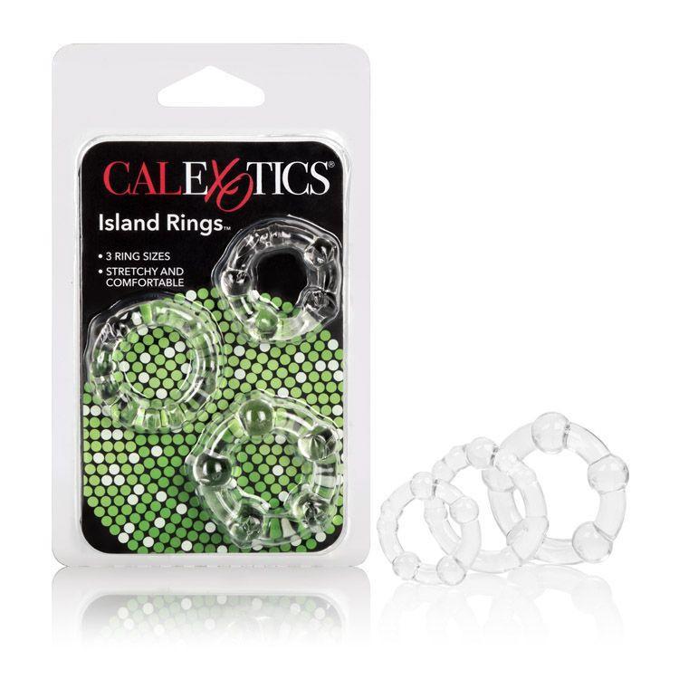California Exotics - Silicone Island Rings (Clear) CE1220 CherryAffairs