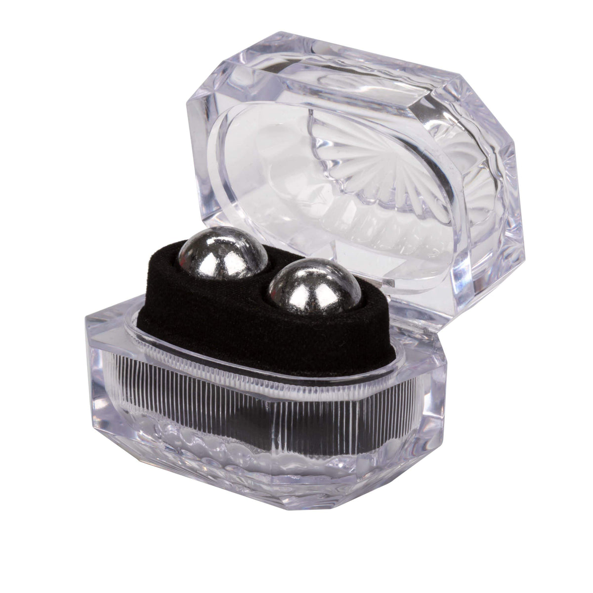 California Exotics - Silver Kegel Balls In Presentation Box (Silver) CE1799 CherryAffairs