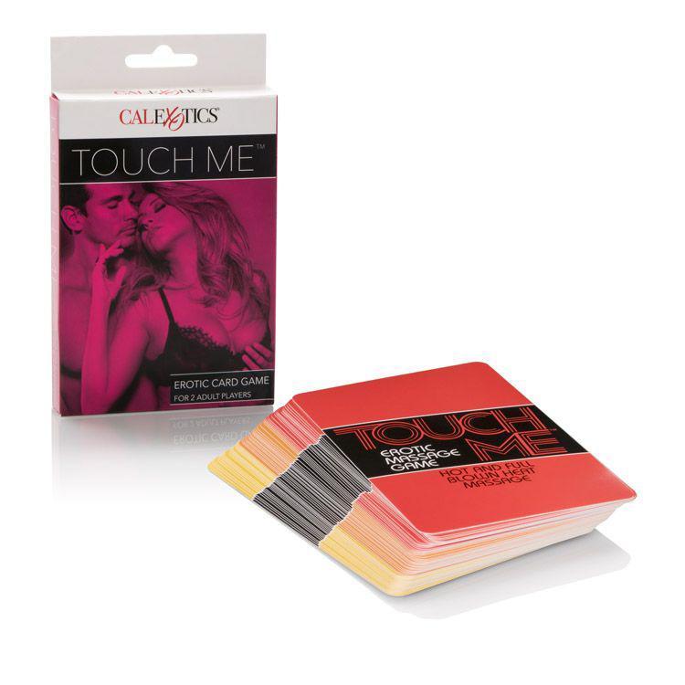 California Exotics - Touch Me Erotic Card Game (White) | CherryAffairs Singapore