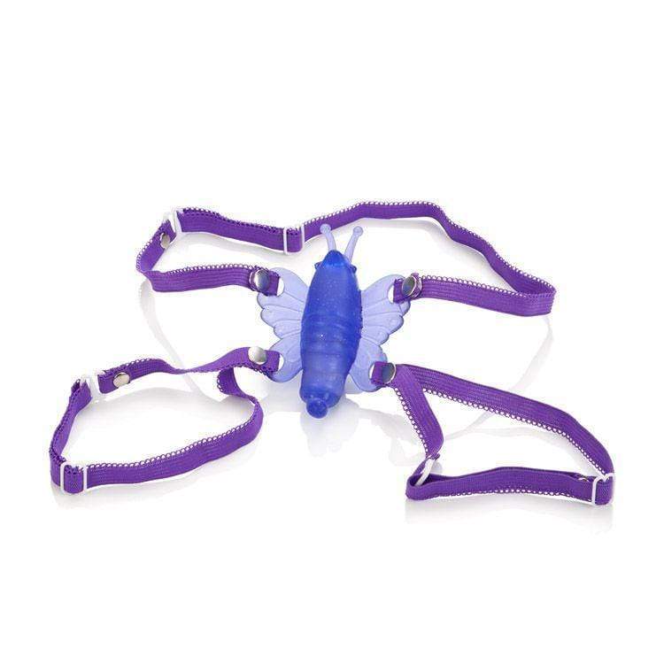 California Exotics - Venus Butterfly Mini Wireless Clit Massager (Purple) Clit Massager (Vibration) Non Rechargeable 716770062727 CherryAffairs