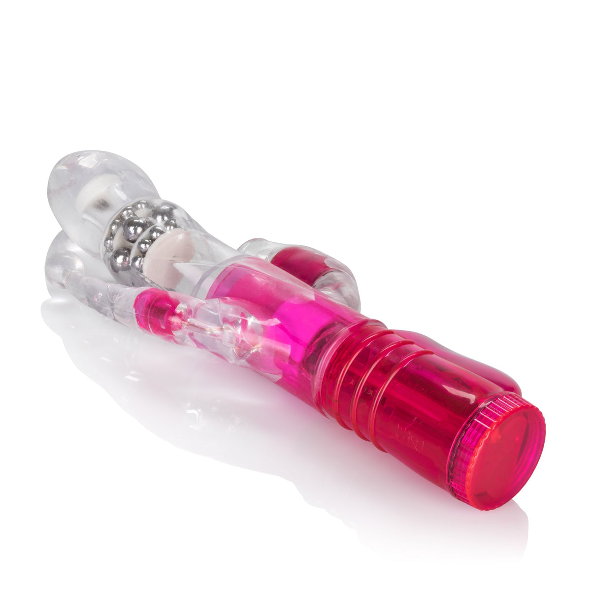 California Exotics - Wild Orgasm Rabbit Vibrator (Pink) -   CherryAffairs