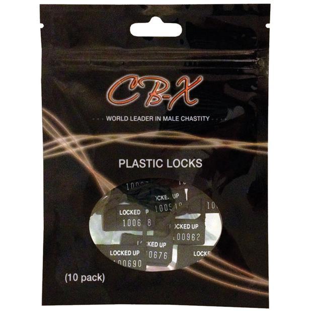 CBX - Plastic Cock Cage Locks (10 Pack) CBX1006 CherryAffairs