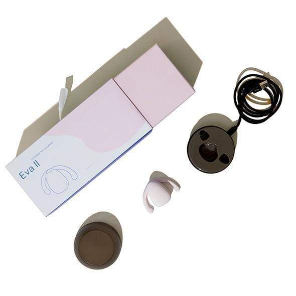 Dame Products - EVA II Hands-Free Couple&#39;s Vibrator (Quartz)    Couple&#39;s Massager (Vibration) Non Rechargeable