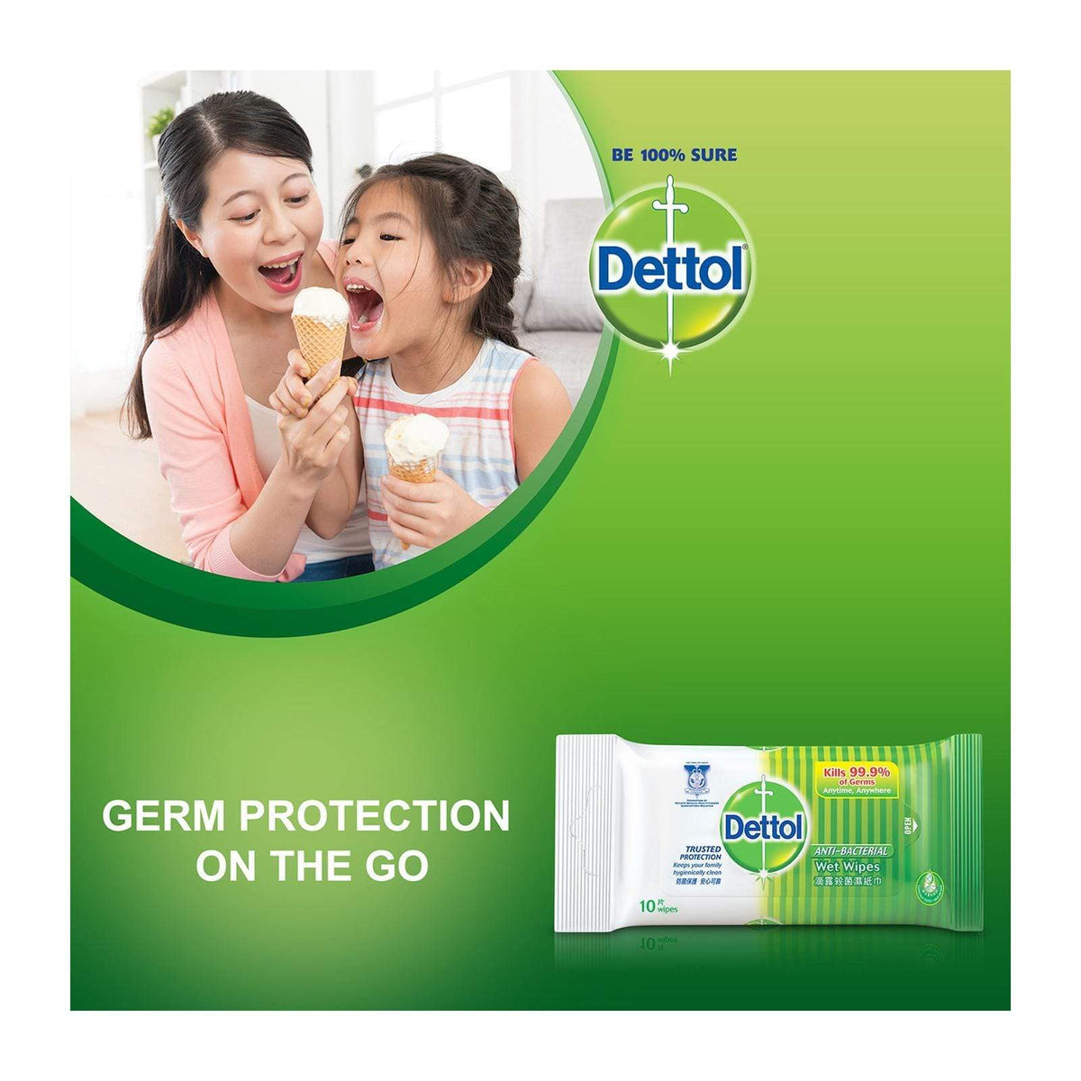 Dettol - Anti Bacterial Wet Wipes CherryAffairs