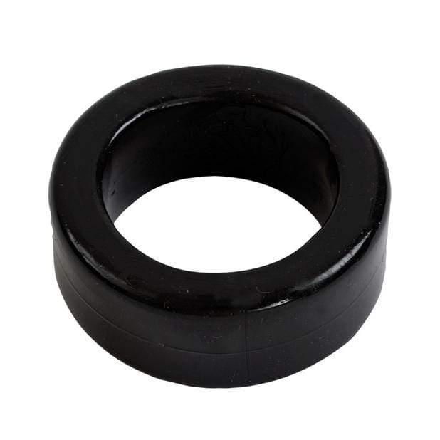 Doc Johnson - Titanmen Tools Cock Ring (Black)    Cock Ring (Non Vibration)