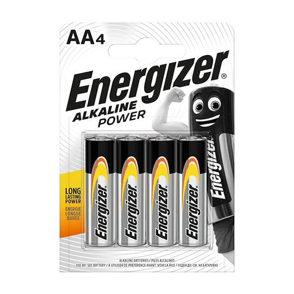 Energizer - Alkaline Power E91 AA Battery Value Pack  4 AA 8888021202267 Battery
