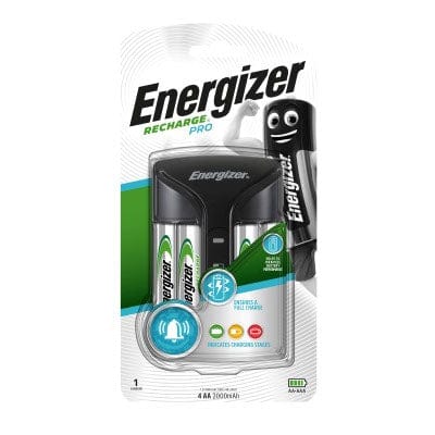 Energizer - Recharge Pro Charger CHPRO with NH15P+ 4 AA Batteries (2000 mAh) Battery 4891138932648 CherryAffairs
