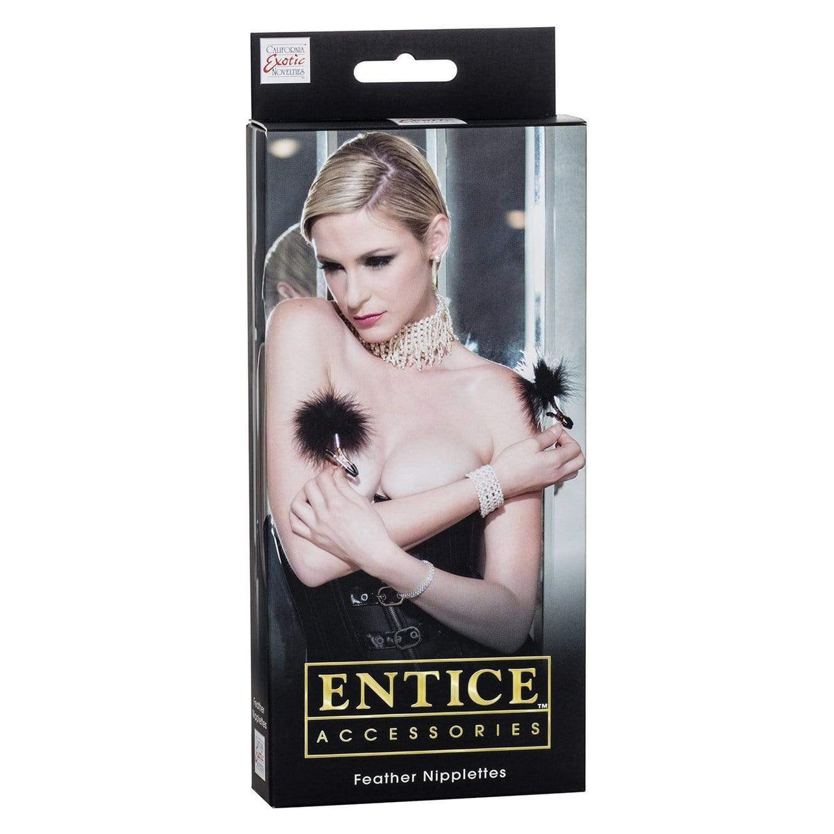 Entice - Feather Nipplettes Nipple Clamps    Nipple Clamps (Non Vibration)
