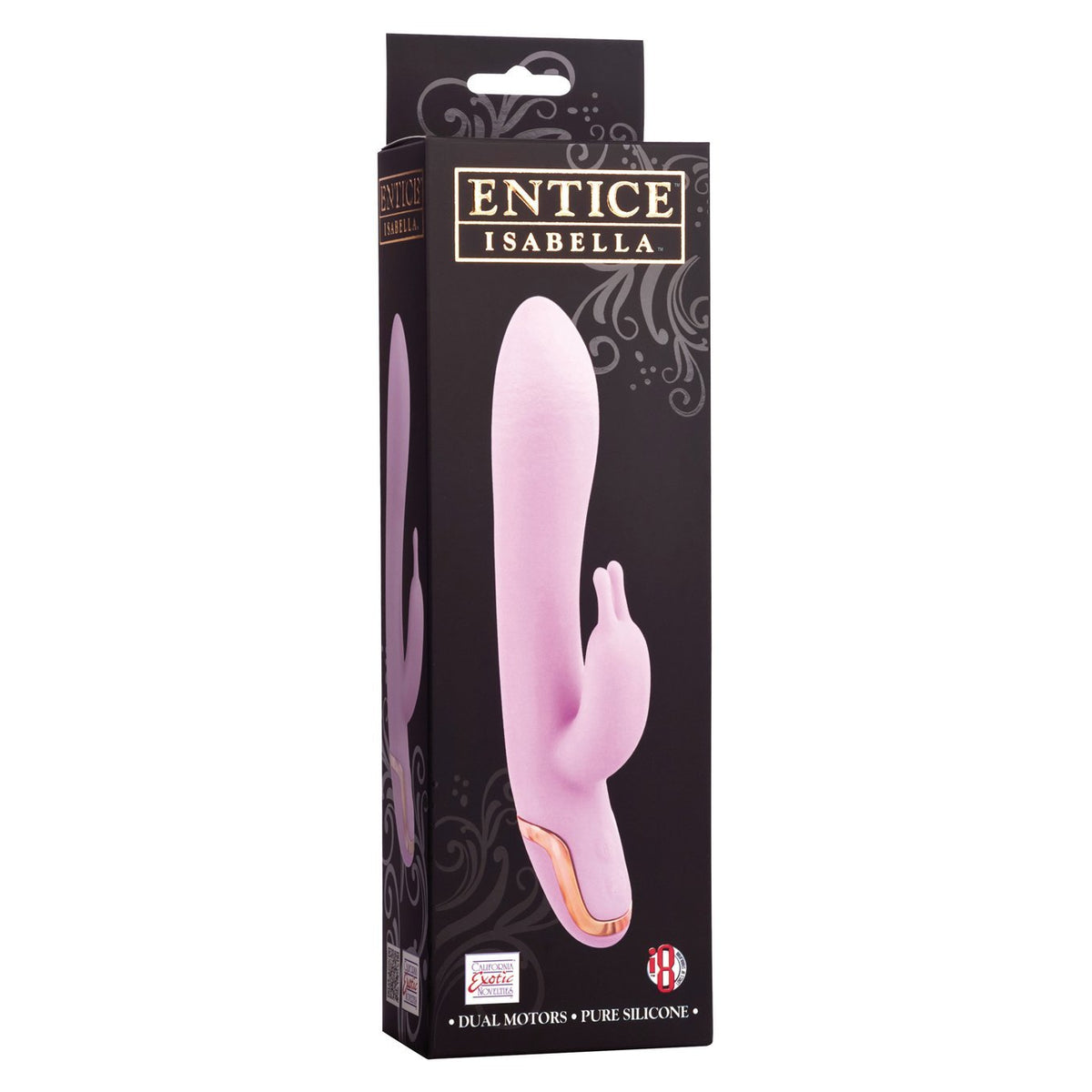 Entice - Isabella Rabbit Vibrator (Pink) ET1008 CherryAffairs