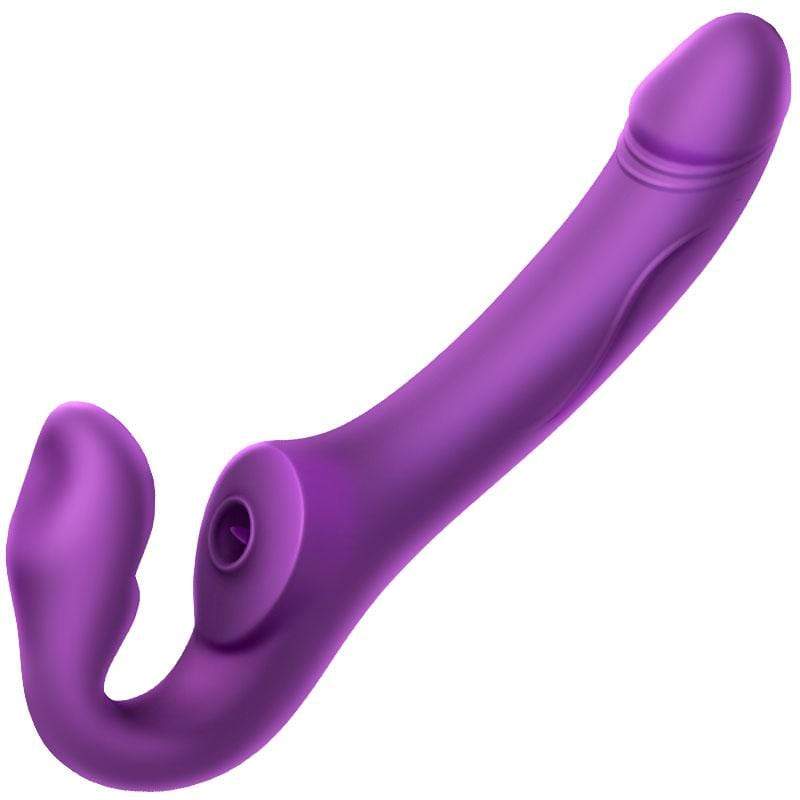 Erocome - Cancri Remote Control Couple&#39;s Dildo (Purple) Realistic Dildo with suction cup (Vibration) Rechargeable 6970308350715 CherryAffairs
